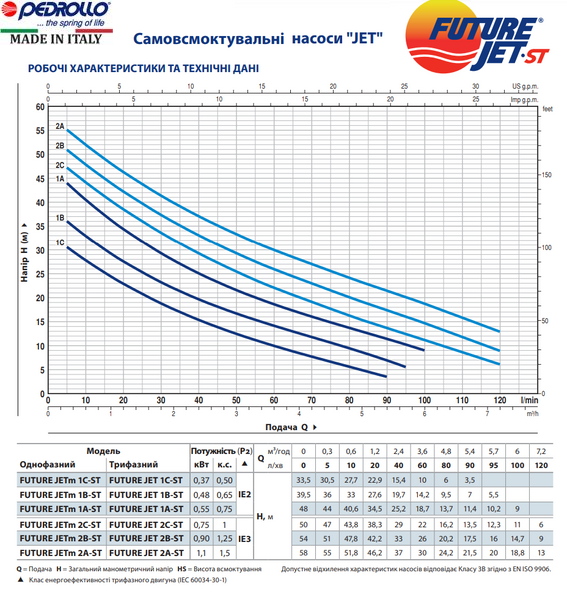 Станция Pedrollo HF FutureJetm 2C-ST/100-CL