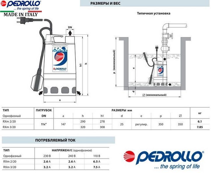 Насос Pedrollo RX 3/20